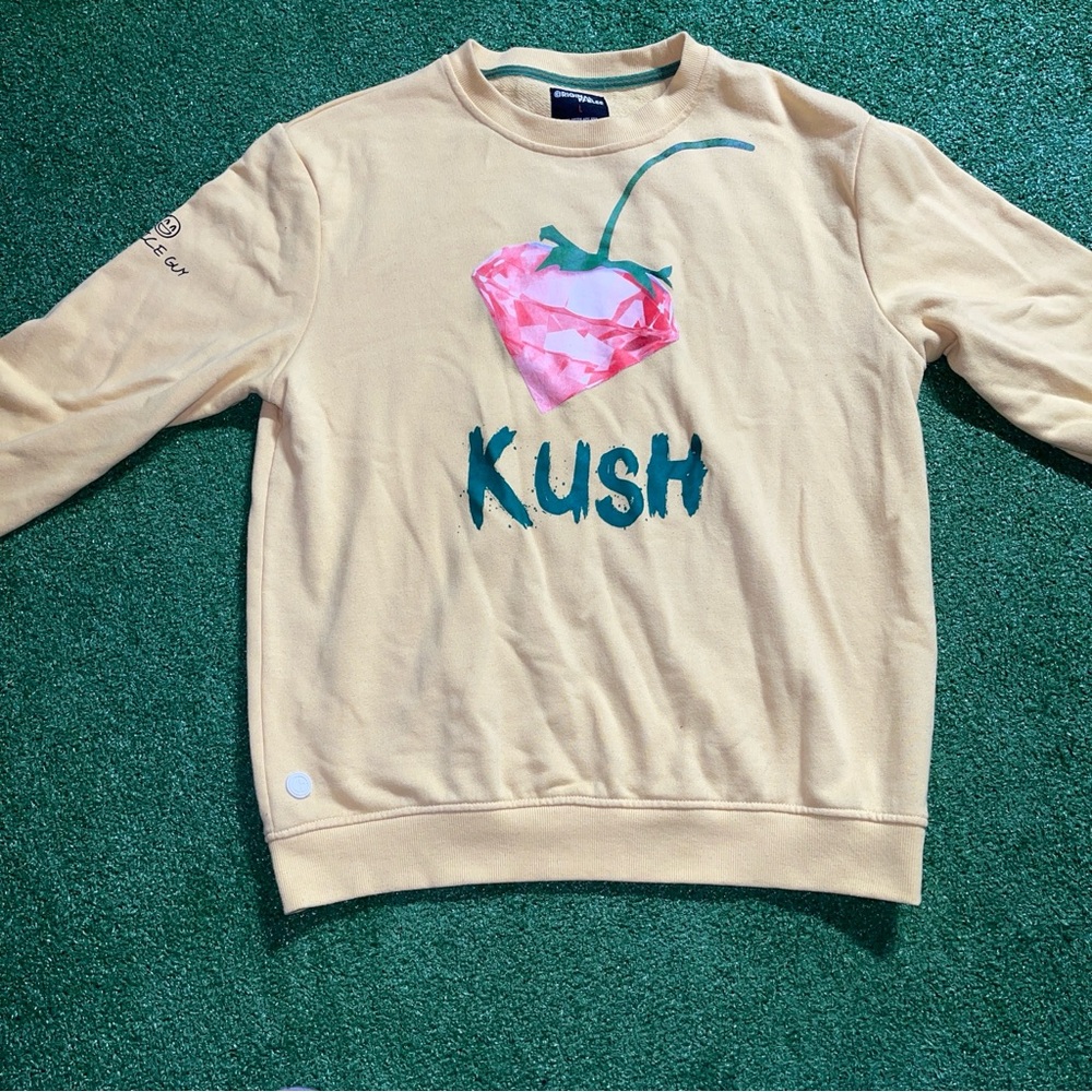 Original Fables Mr Nice Guy “Kush” Strawberry Sweatshirt Large